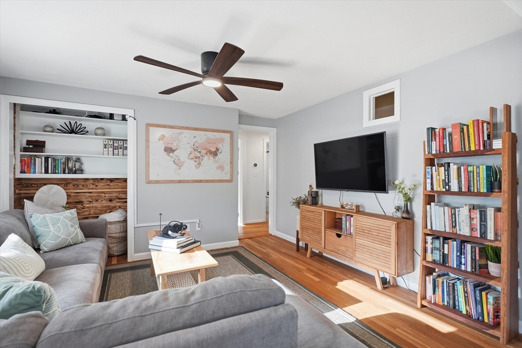 27 Garfield Avenue Saugus, MA 01906 - Photo 19 of 41 a living room with furniture and a flat screen tv