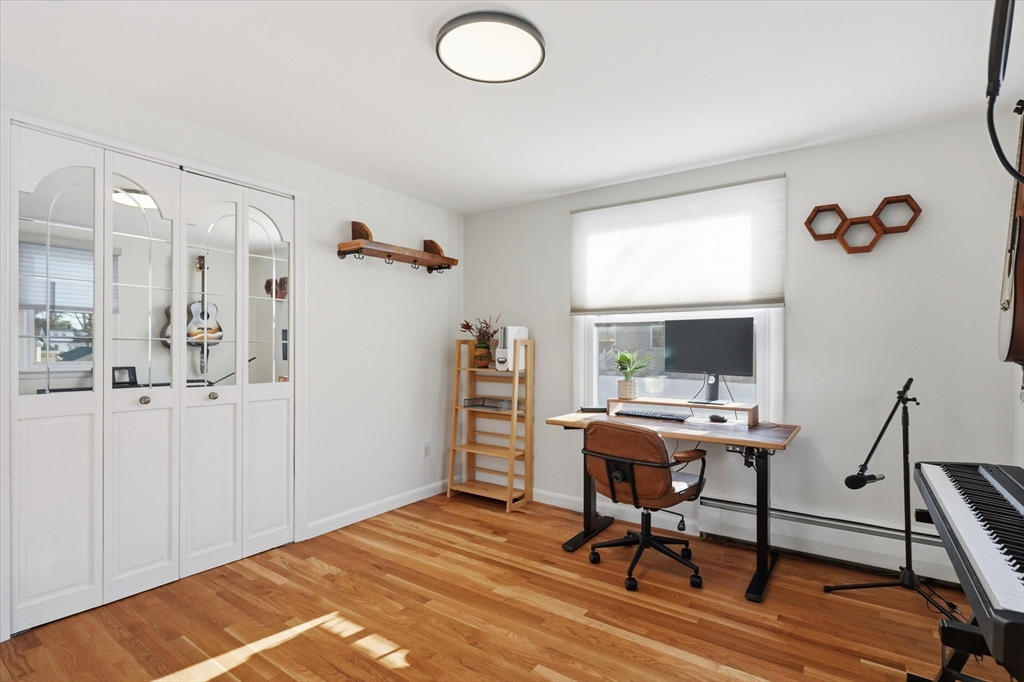 27 Garfield Avenue Saugus, MA 01906 - Photo 33 of 41 a view of a workspace with furniture and a window
