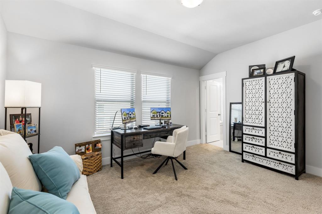 4502 Smokey Quartz Lane Arlington, TX 76005 - Photo 23 of 32 a workspace with furniture and window