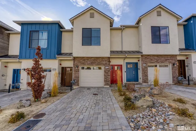 a front view of house with yard