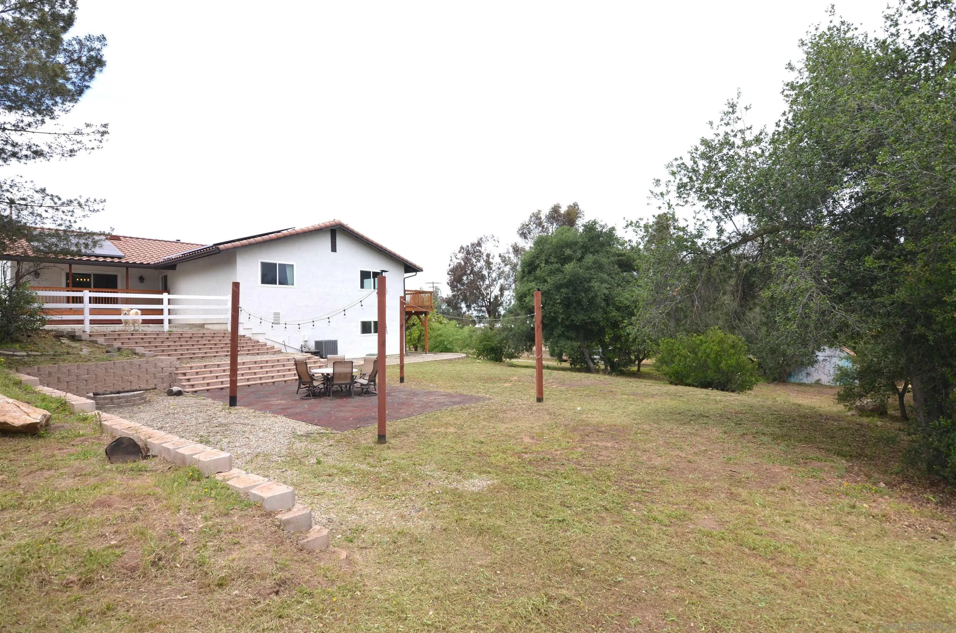 30643 Rabbit Run Valley Center, CA 92082 - Photo 50 of 59 a view of a house with backyard and trees