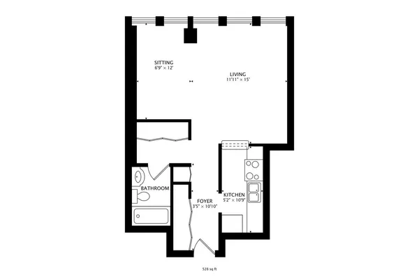 $195,000 | 444 West Fullerton Parkway, Unit 305, Chicago, IL 60614