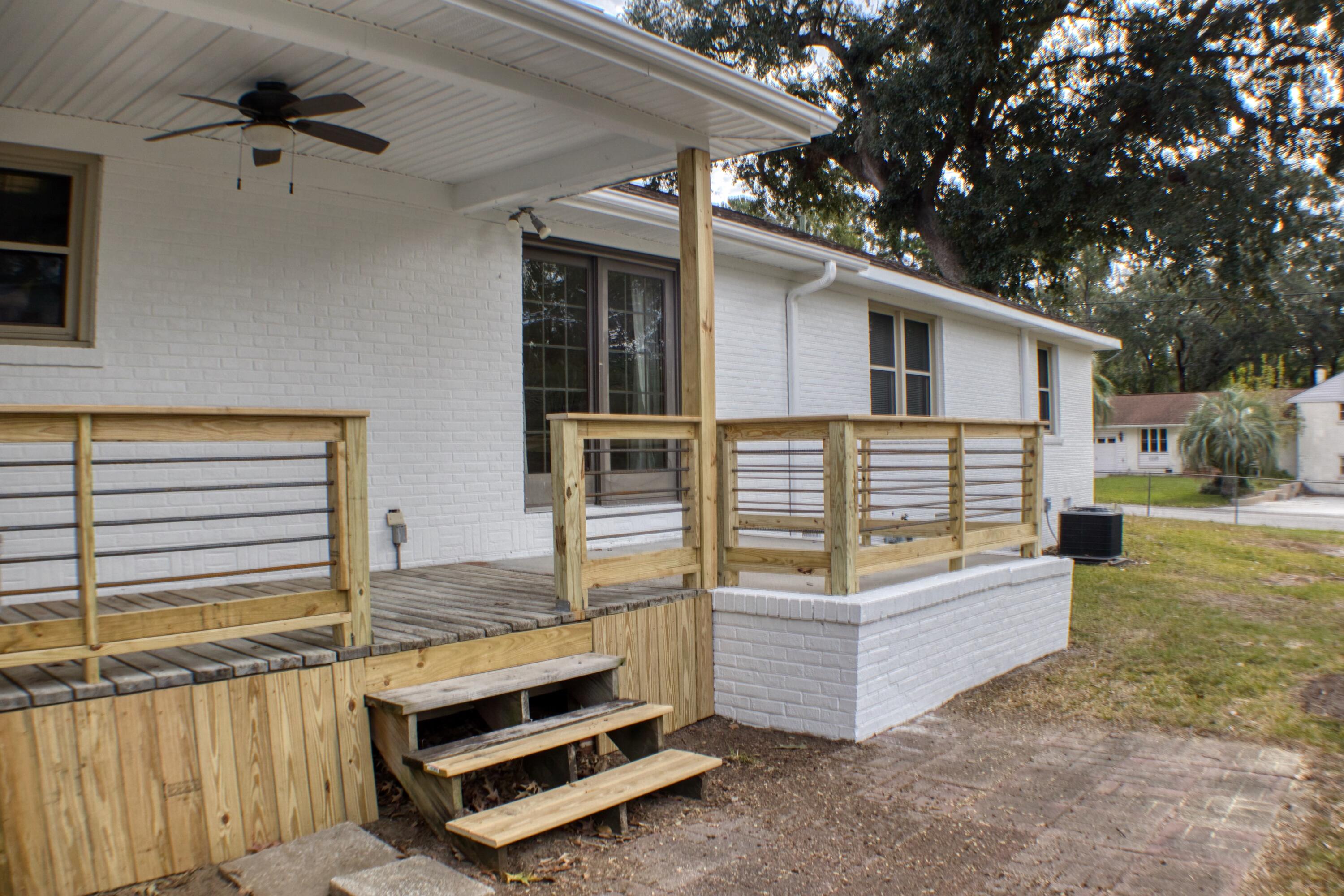 6001 Ridgecrest Avenue Hanahan, SC 29410 - Photo 26 of 28 Patio side view ridgecrest