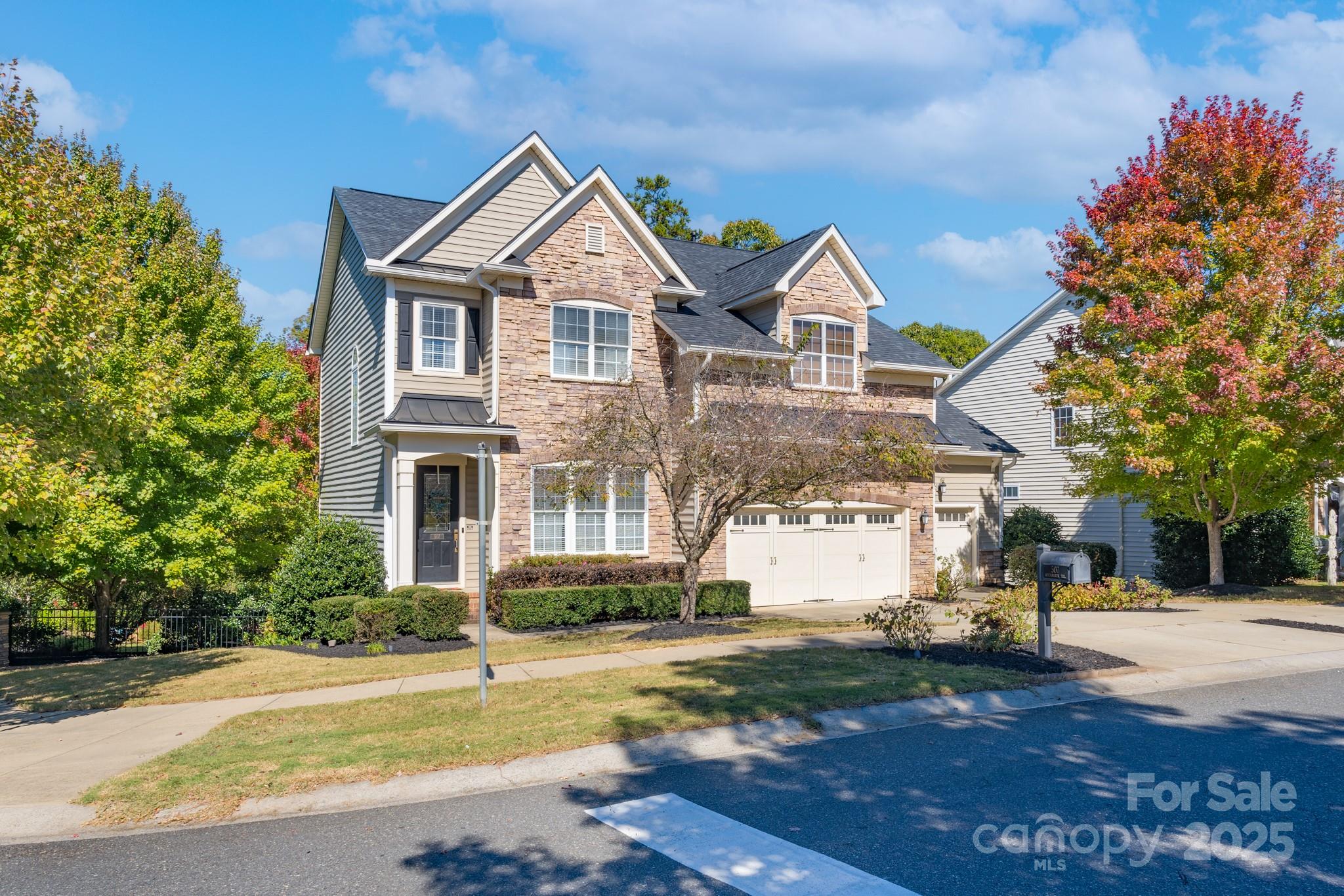 507 Quicksilver Trail Fort Mill, SC 29708 - Photo 2 of 48 a front view of a house with a yard