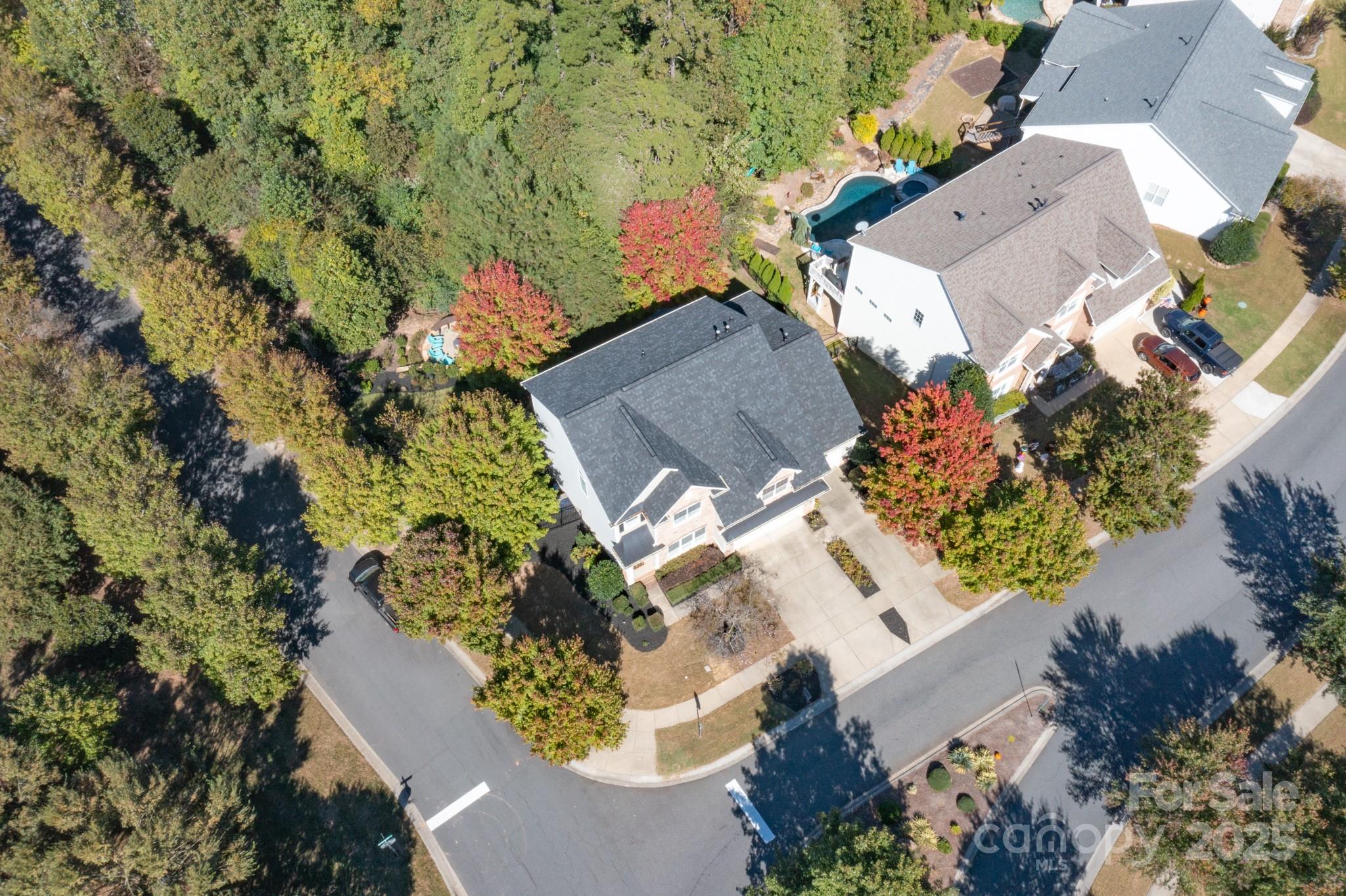 507 Quicksilver Trail Fort Mill, SC 29708 - Photo 46 of 48 an aerial view of a house with a yard