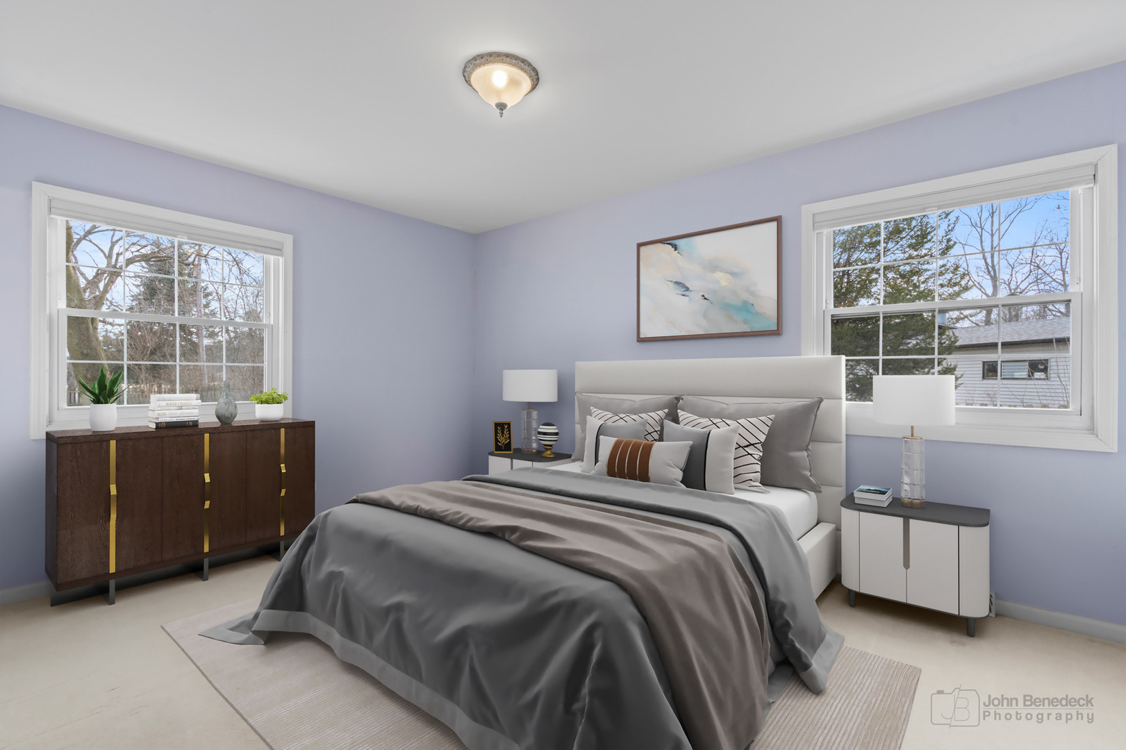 1931 Cranbrook Drive Green Oaks, IL 60048 - Photo 15 of 33 a bedroom with double bed and a window