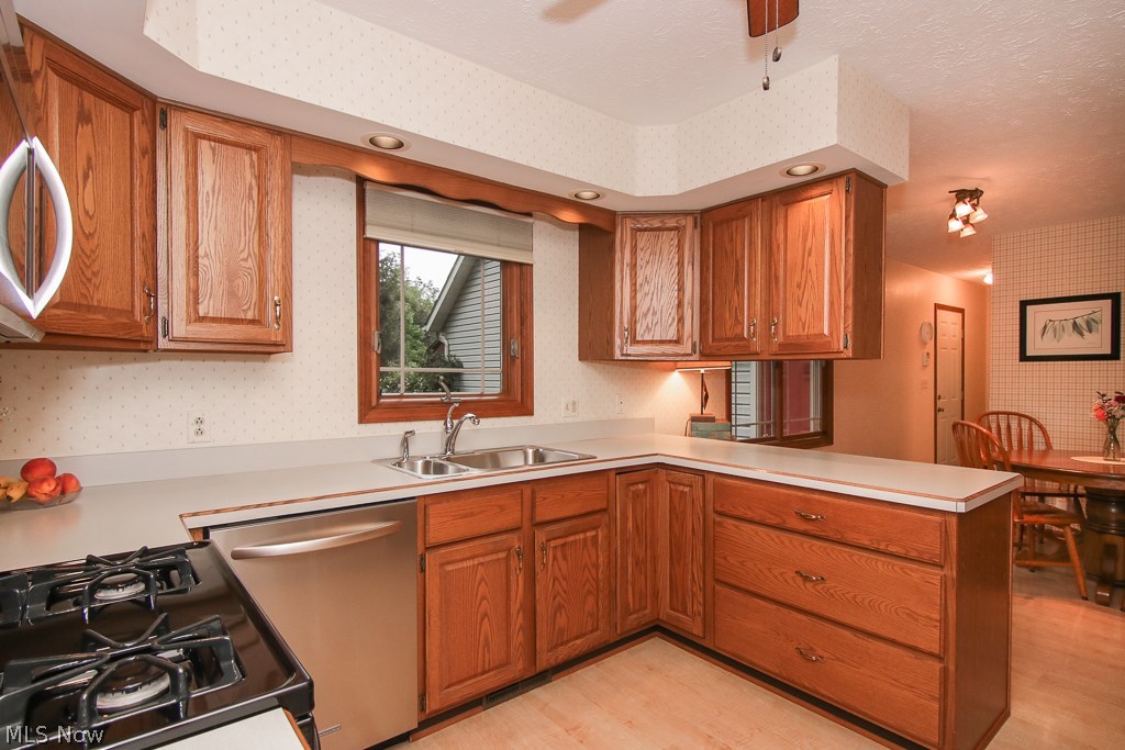 47925 Middle Ridge Road Amherst, OH 44001 - Photo 13 of 35 Recessed lighting is a plus in the kitchen!