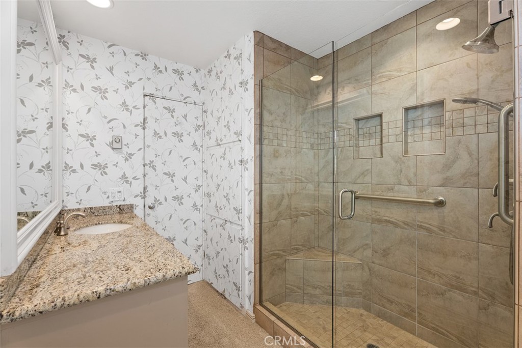 1339 La Mirada Street Laguna Beach, CA 92651 - Photo 21 of 28 a bathroom with a shower