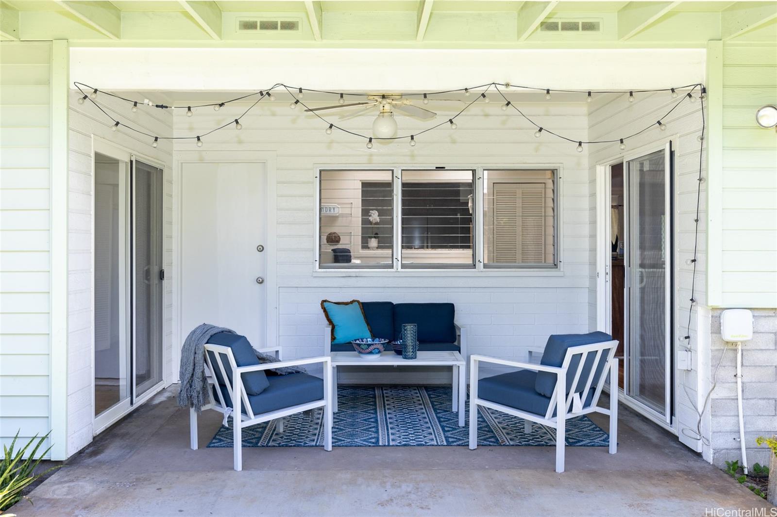 176 Kuulei Road Kailua, HI 96734 - Photo 16 of 25 Covered lanai area is a great place to gather and relax.