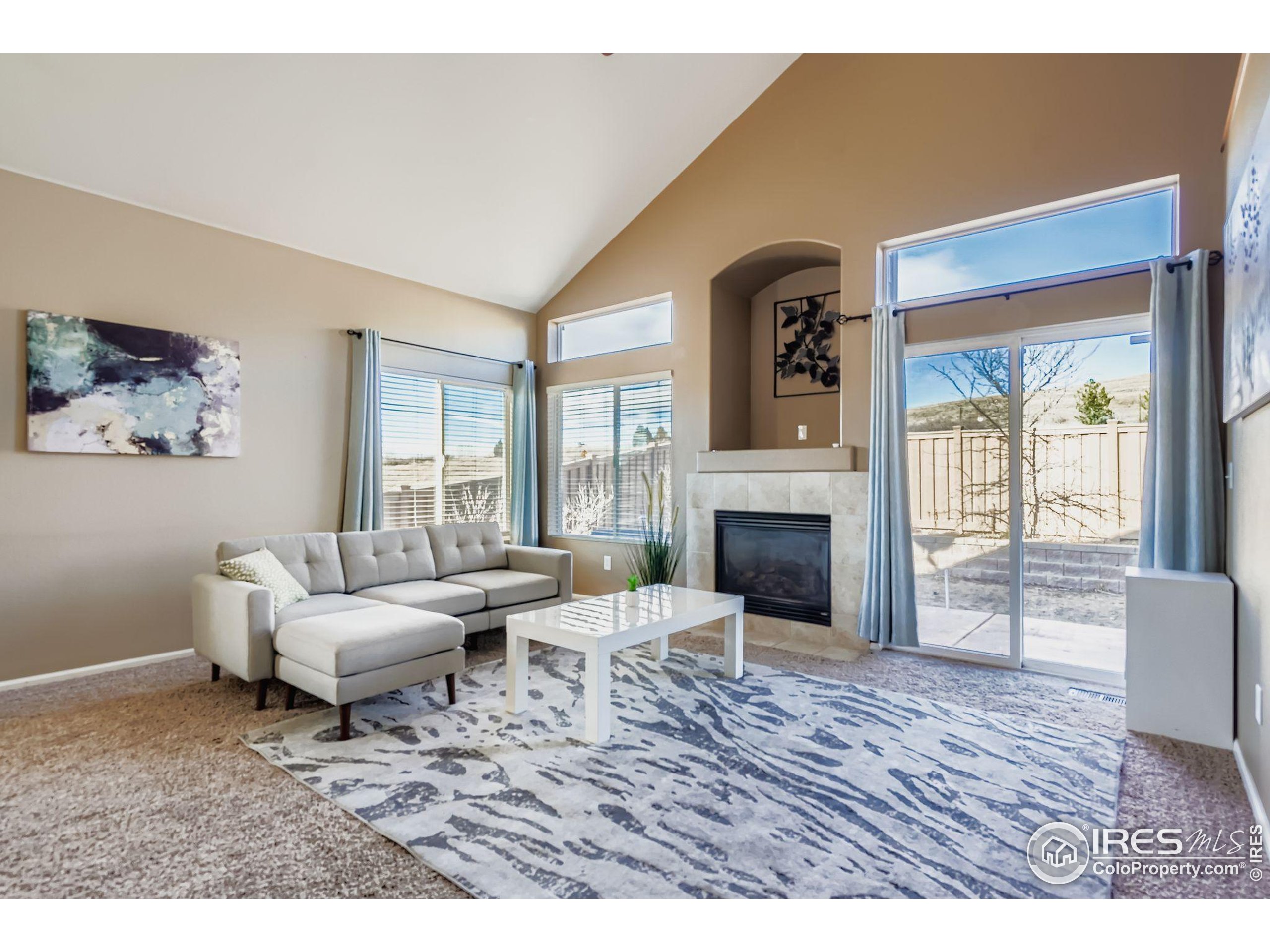 2011 Alpine Drive Erie, CO 80516 - Photo 3 of 21 a living room with furniture and a fireplace