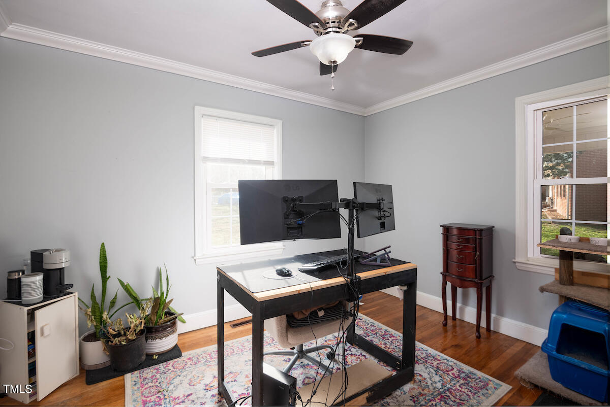 904 Frank Street Roxboro, NC 27573 - Photo 12 of 20 a view of a workspace with furniture