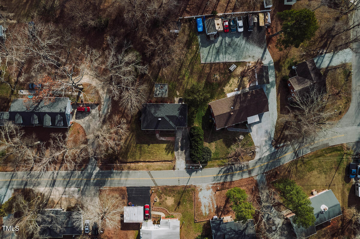 904 Frank Street Roxboro, NC 27573 - Photo 20 of 20 an aerial view of a houses with yard
