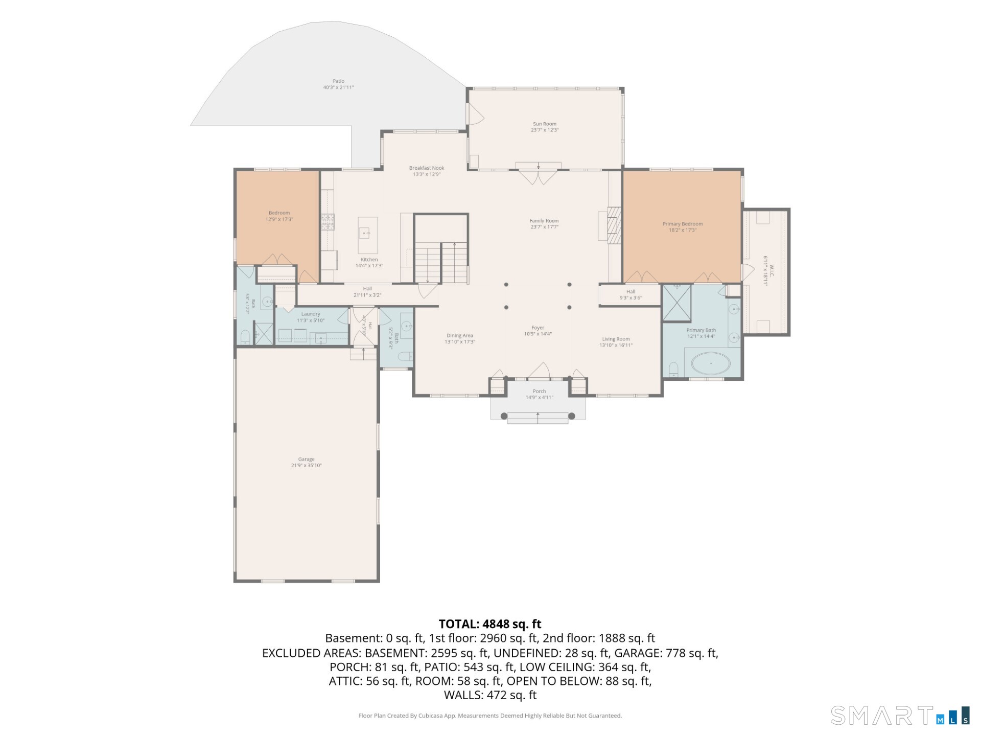 122 Lower Road Guilford, CT 06437 - Photo 39 of 40 FLOOR PLAN ~ main level