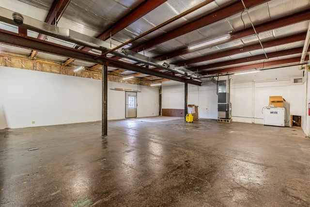 a view of storage and utility room