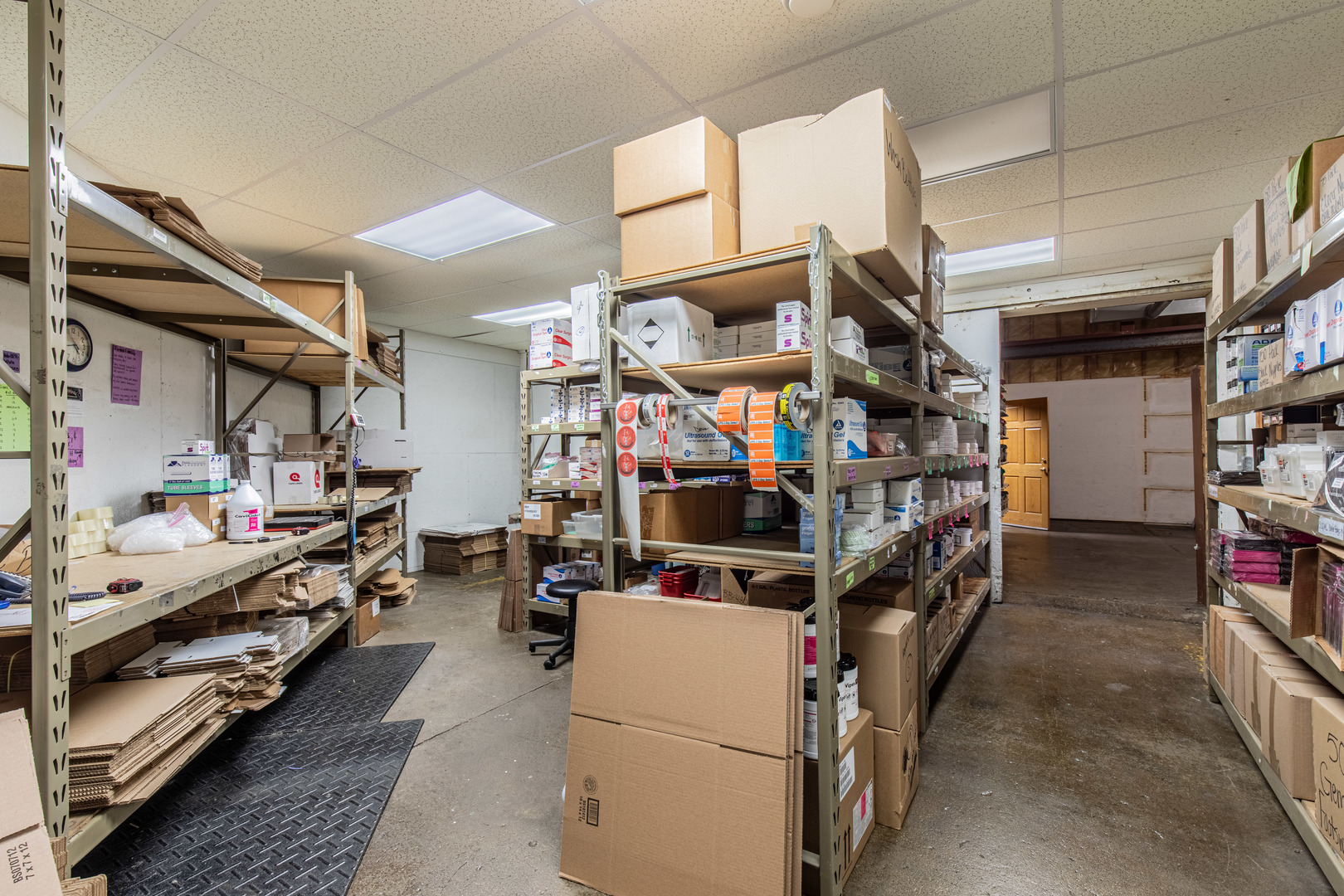 825 North Pleasant Street Princeton, IL 61356 - Photo 18 of 32 a view of a storage room with shelves