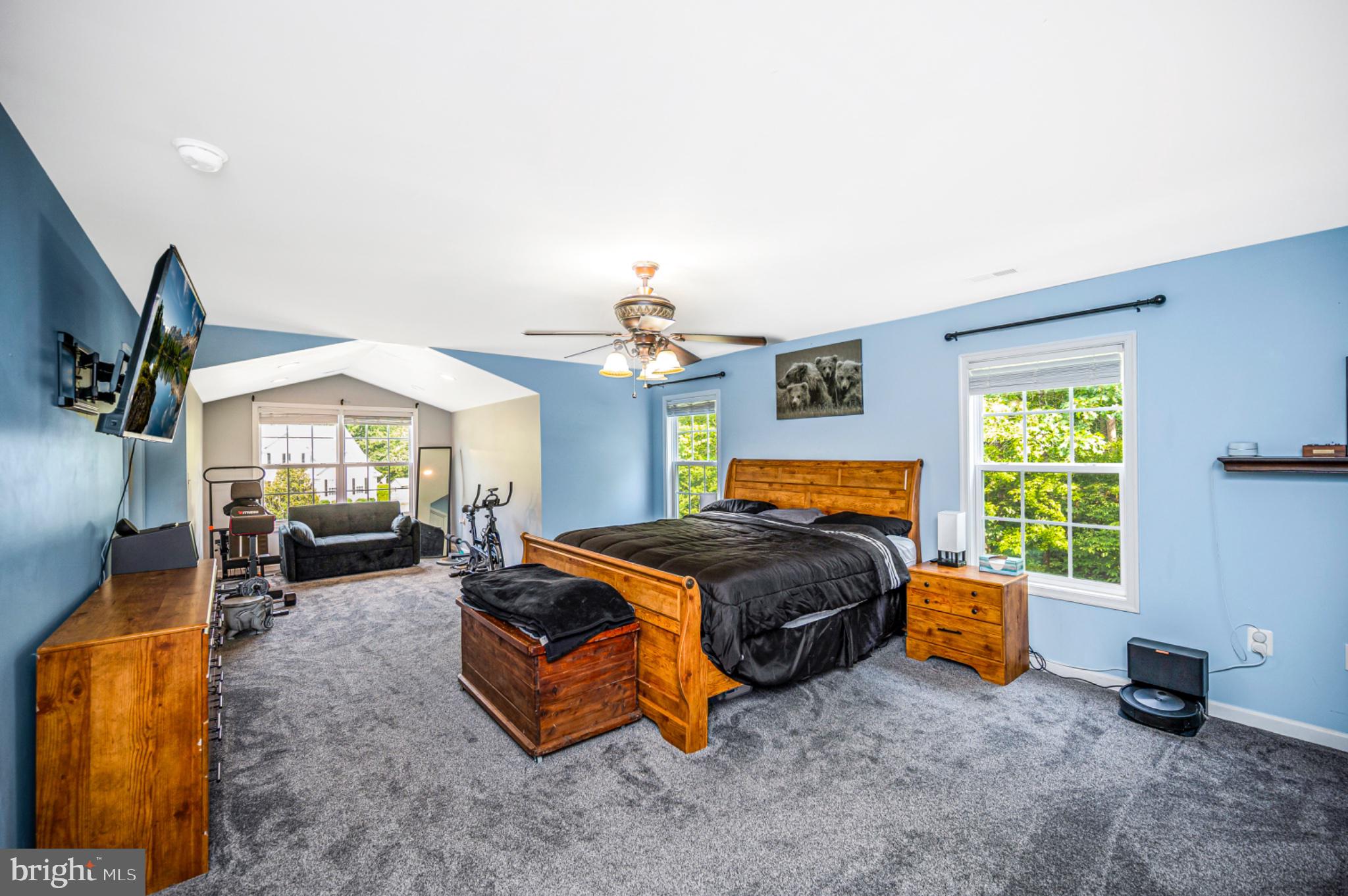 239 Toluca Road Stafford, VA 22556 - Photo 54 of 75 Spacious bedroom with serene views.