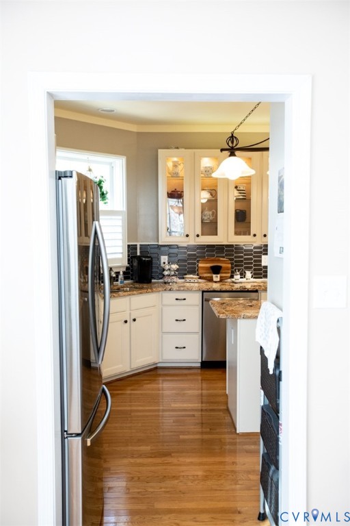 110 Jesse's Way Farmville, VA 23901 - Photo 21 of 56 a kitchen with white cabinets and appliances