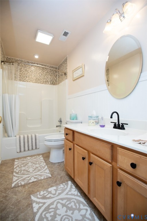 110 Jesse's Way Farmville, VA 23901 - Photo 35 of 56 a bathroom with a double vanity sink mirror and toilet