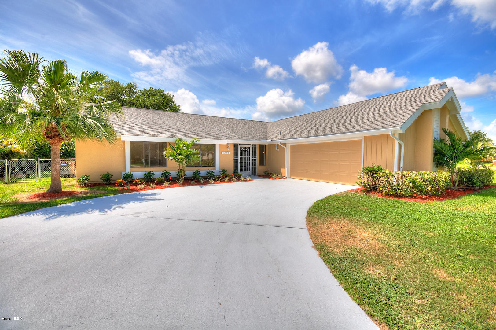1358 Cherry Hills Road Northeast Palm Bay, FL 32905 - Photo 2 of 25 front