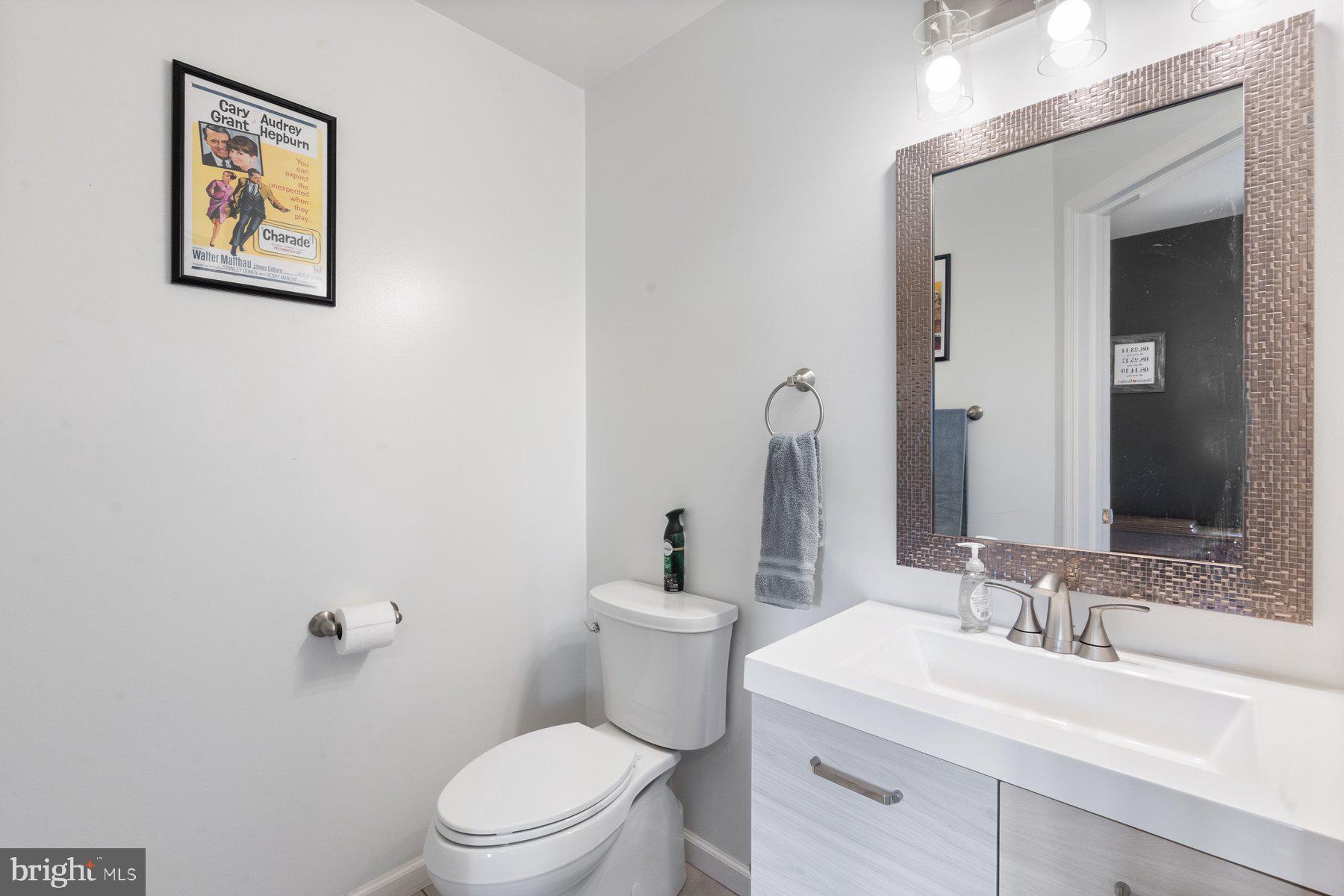 1903 Hain Road New Freedom, PA 17349 - Photo 18 of 40 a bathroom with a toilet sink and mirror