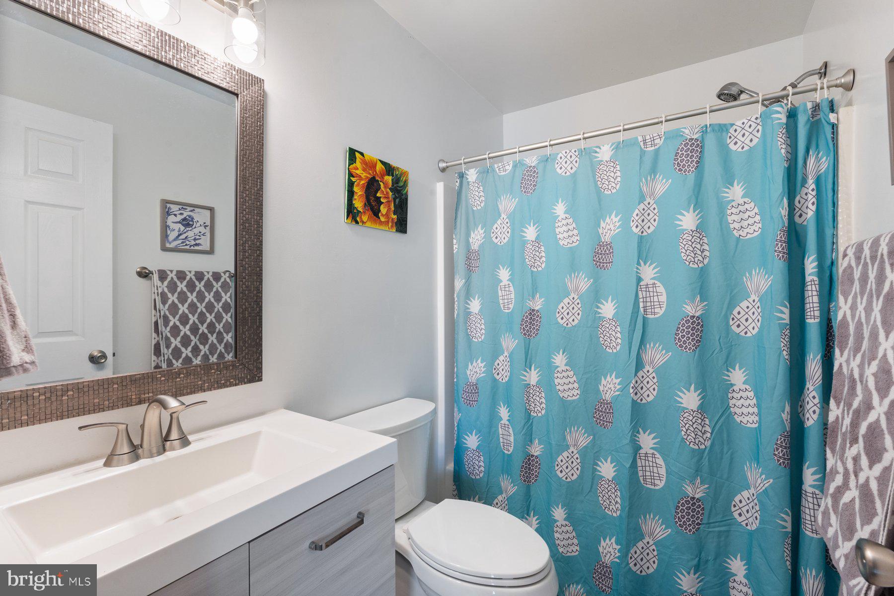 1903 Hain Road New Freedom, PA 17349 - Photo 30 of 40 a bathroom with a sink mirror vanity and toilet