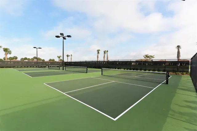 a view of a tennis court