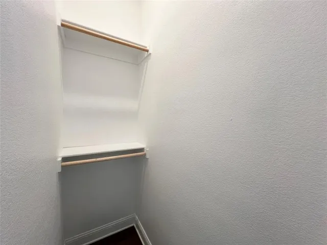 a small space with closet