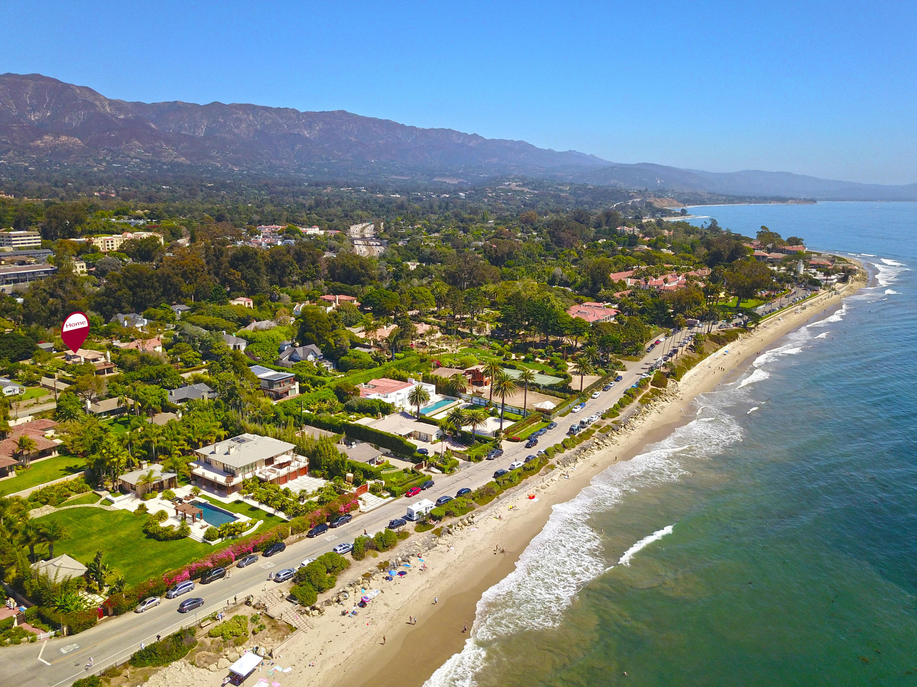 1138 Hill Road Montecito, CA 93108 - Photo 14 of 15 a view of city and mountain