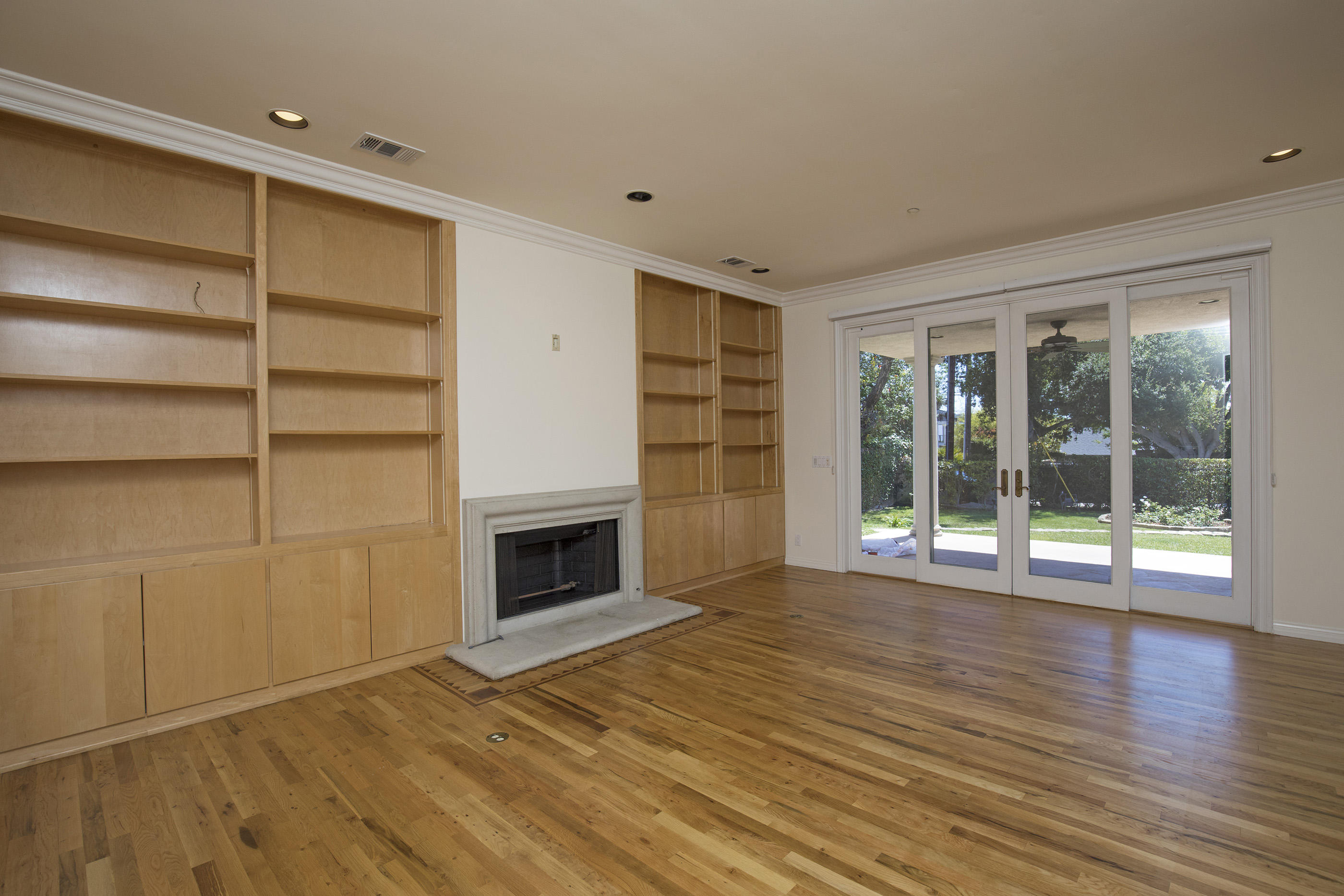 1138 Hill Road Montecito, CA 93108 - Photo 4 of 15 a view of an empty room with a window and wooden floor