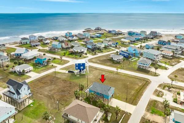 a view of city and ocean