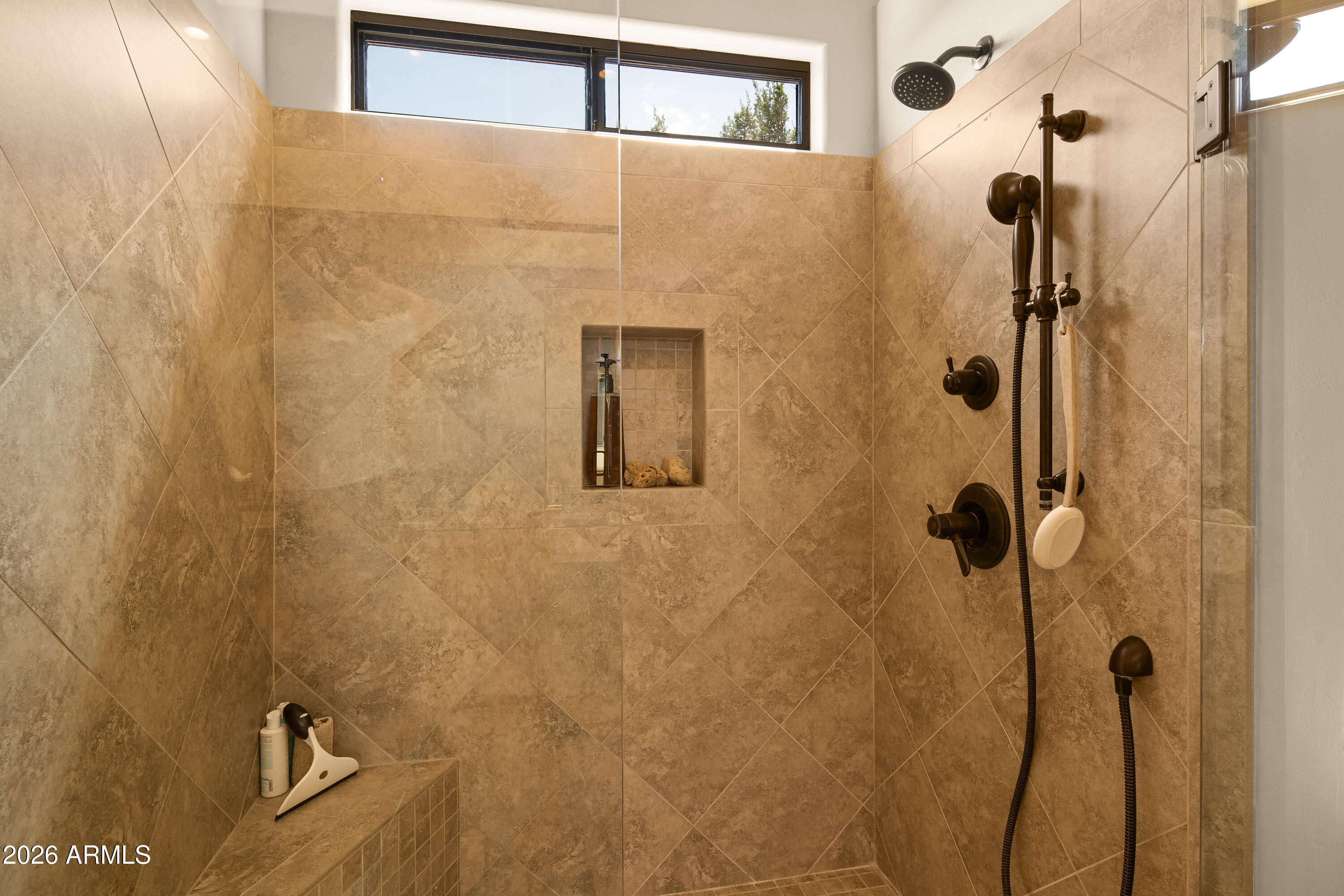 2335 Mule Deer Road Sedona, AZ 86336 - Photo 27 of 50 primary bathroom shower
