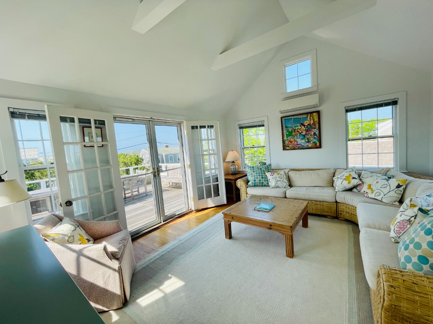 76 Baxter Road Nantucket, MA 02554 - Photo 16 of 25 a living room with furniture and a table