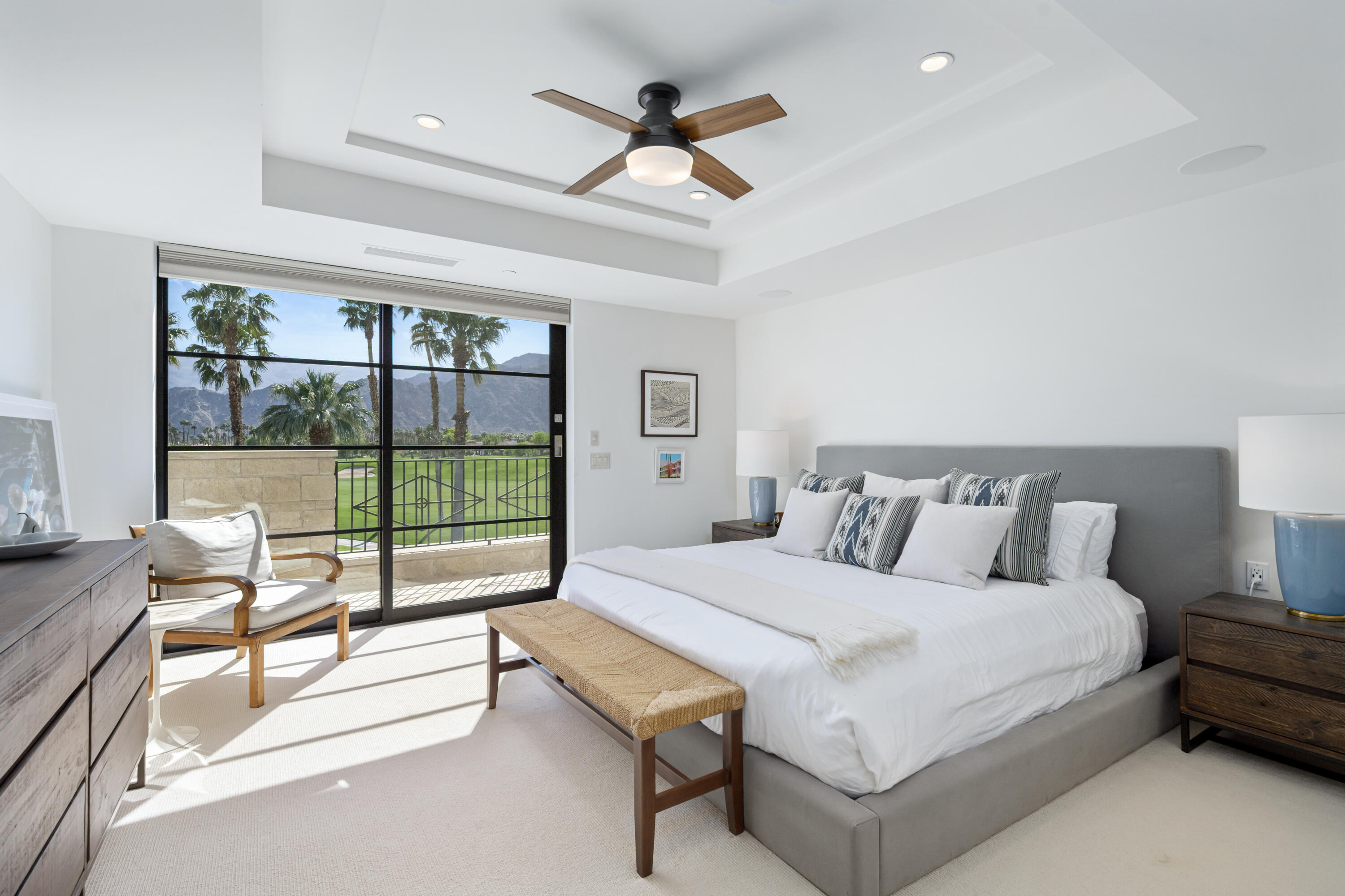 53615 Via Strada La Quinta, CA 92253 - Photo 33 of 52 a bedroom with a bed and a large window