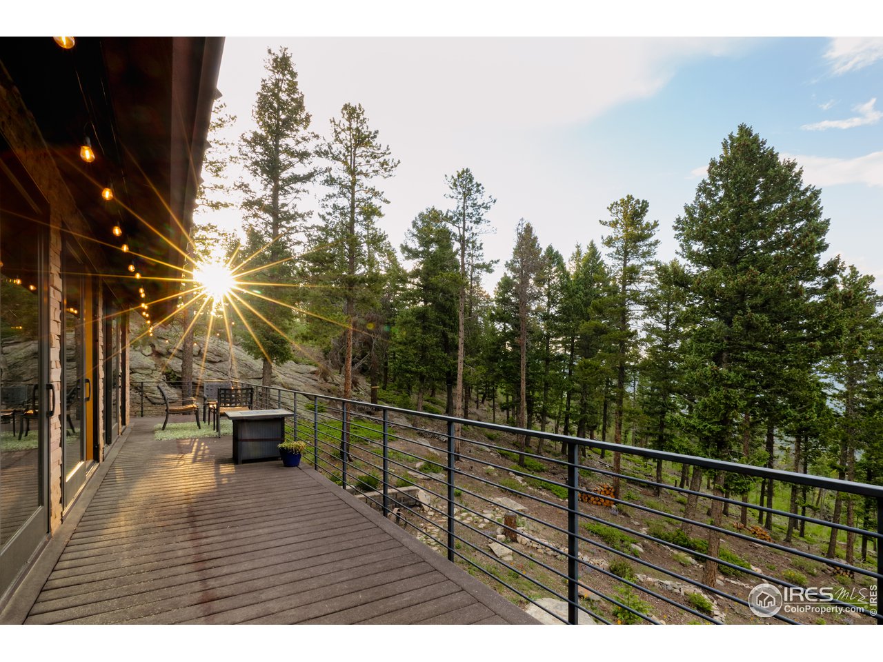 116 Ramona Road Golden, CO 80403 - Photo 38 of 40 a view of outdoor space with deck and living space