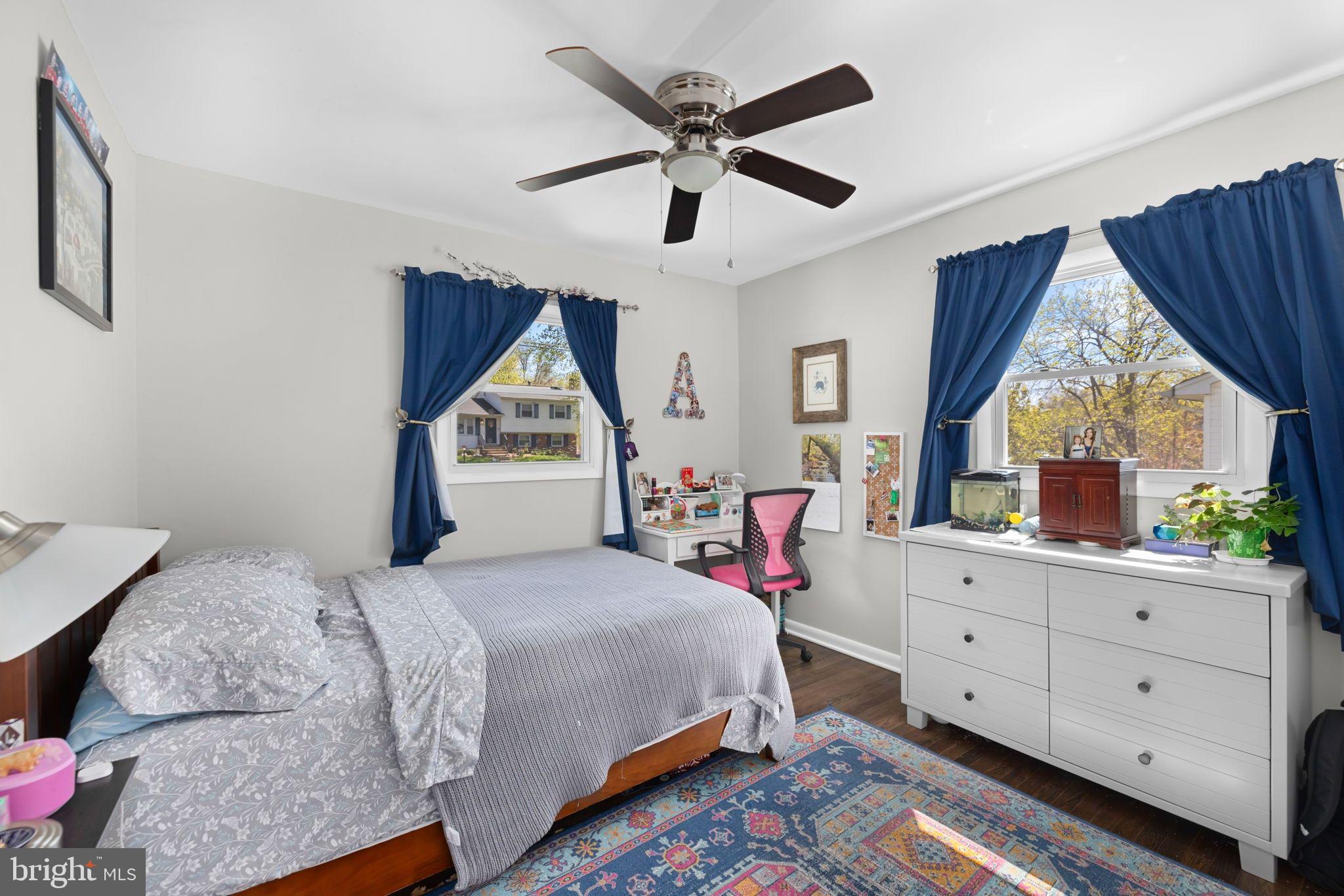 6502 Haystack Road Alexandria, VA 22310 - Photo 14 of 30 a bedroom with a large bed and a window