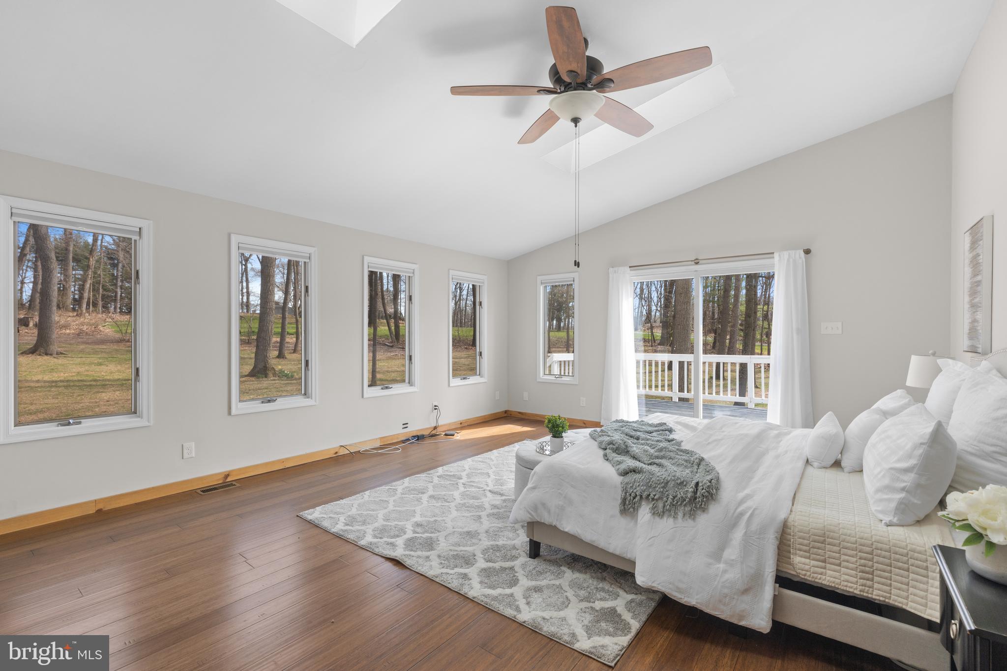 16203 Dark Hollow Road Upperco, MD 21155 - Photo 16 of 41 Primary bedroom with deck access