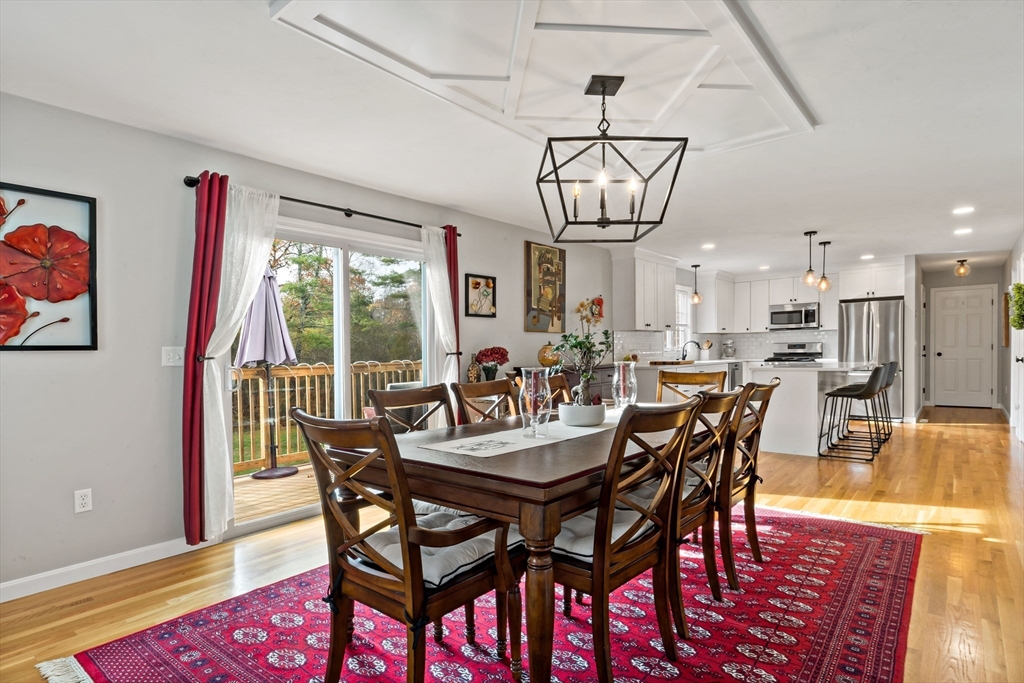 19 Cedar Street Rehoboth, MA 02769 - Photo 11 of 37 a view of a dining room with furniture window and outside view