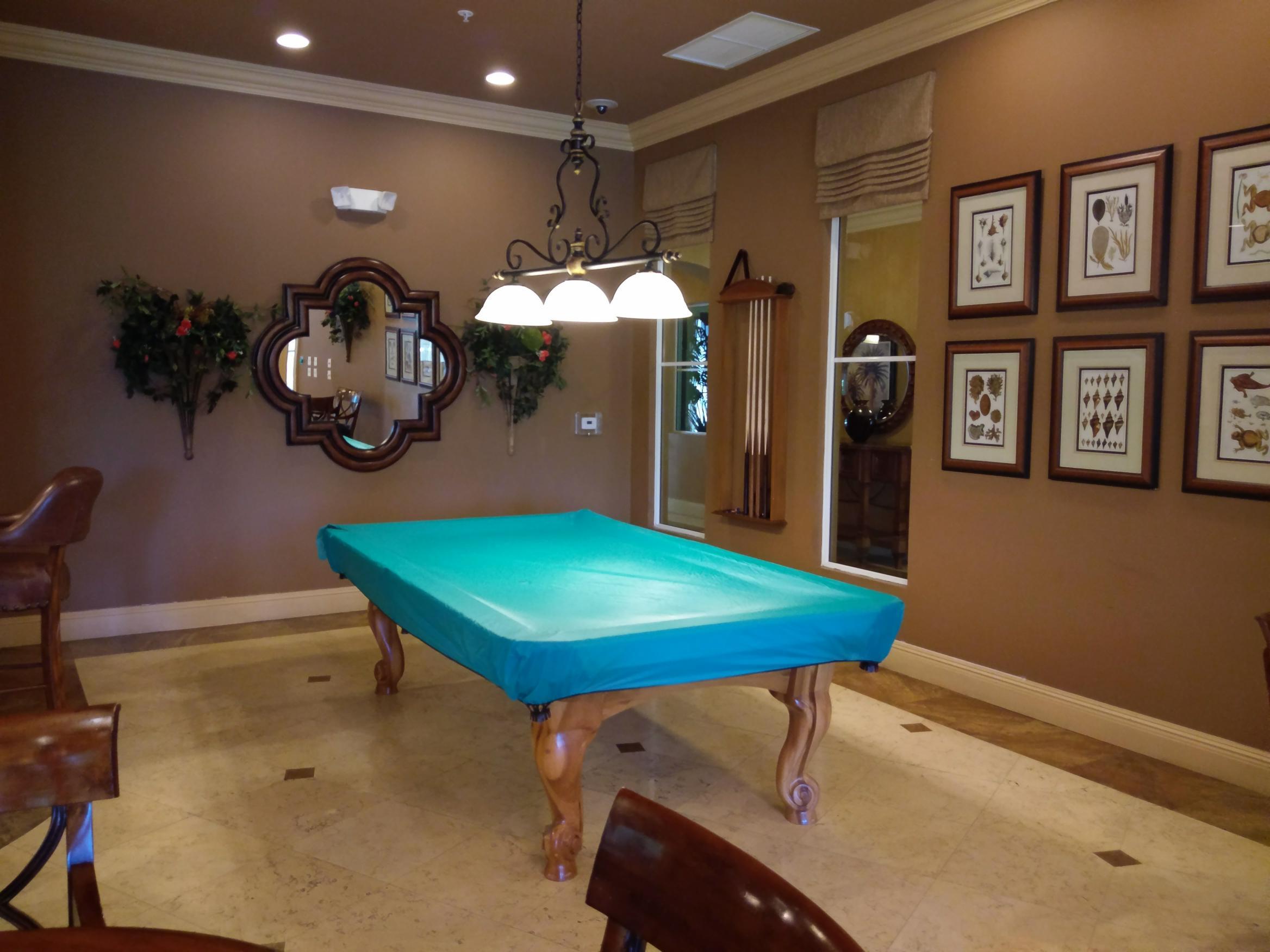 1690 Renaissance Commons Boulevard, Unit 1315 Boynton Beach, FL 33426 - Photo 29 of 39 Clubhouse - Pool table