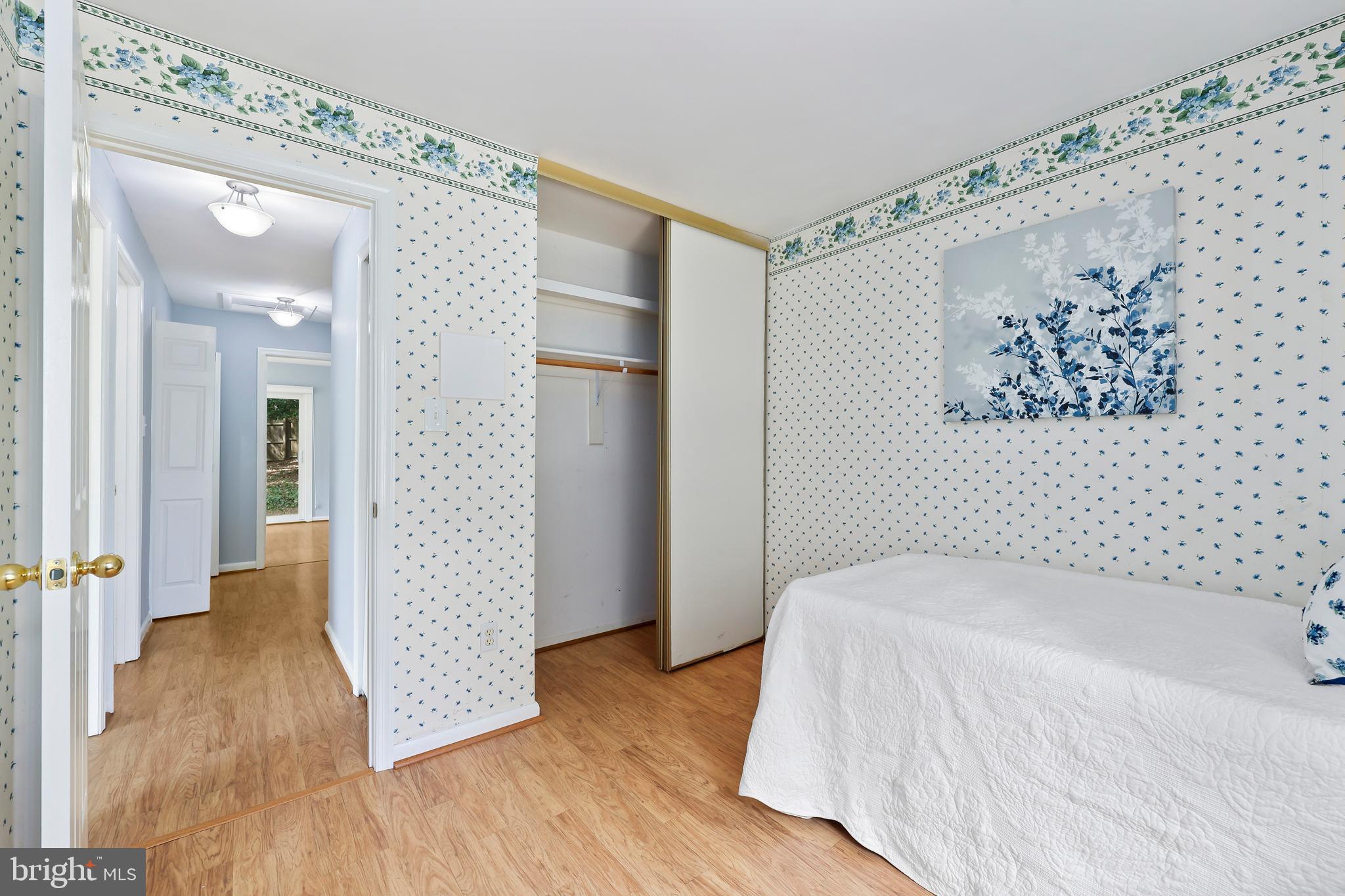 5344 Aylor Road Fairfax, VA 22032 - Photo 23 of 30 3rd Bedroom with a spacious sliding closet.