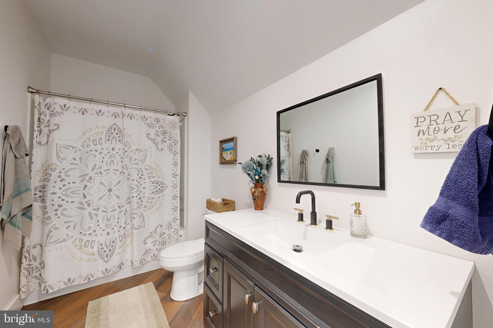23730 Henry Road Ridgely, MD 21660 - Photo 26 of 28 a bathroom with a sink and a mirror