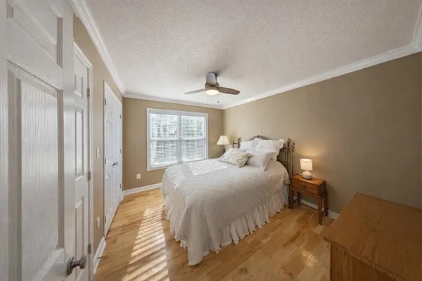 a view of a room with furniture window and wooden floor