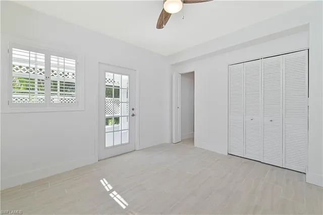 wooden floor in an empty room