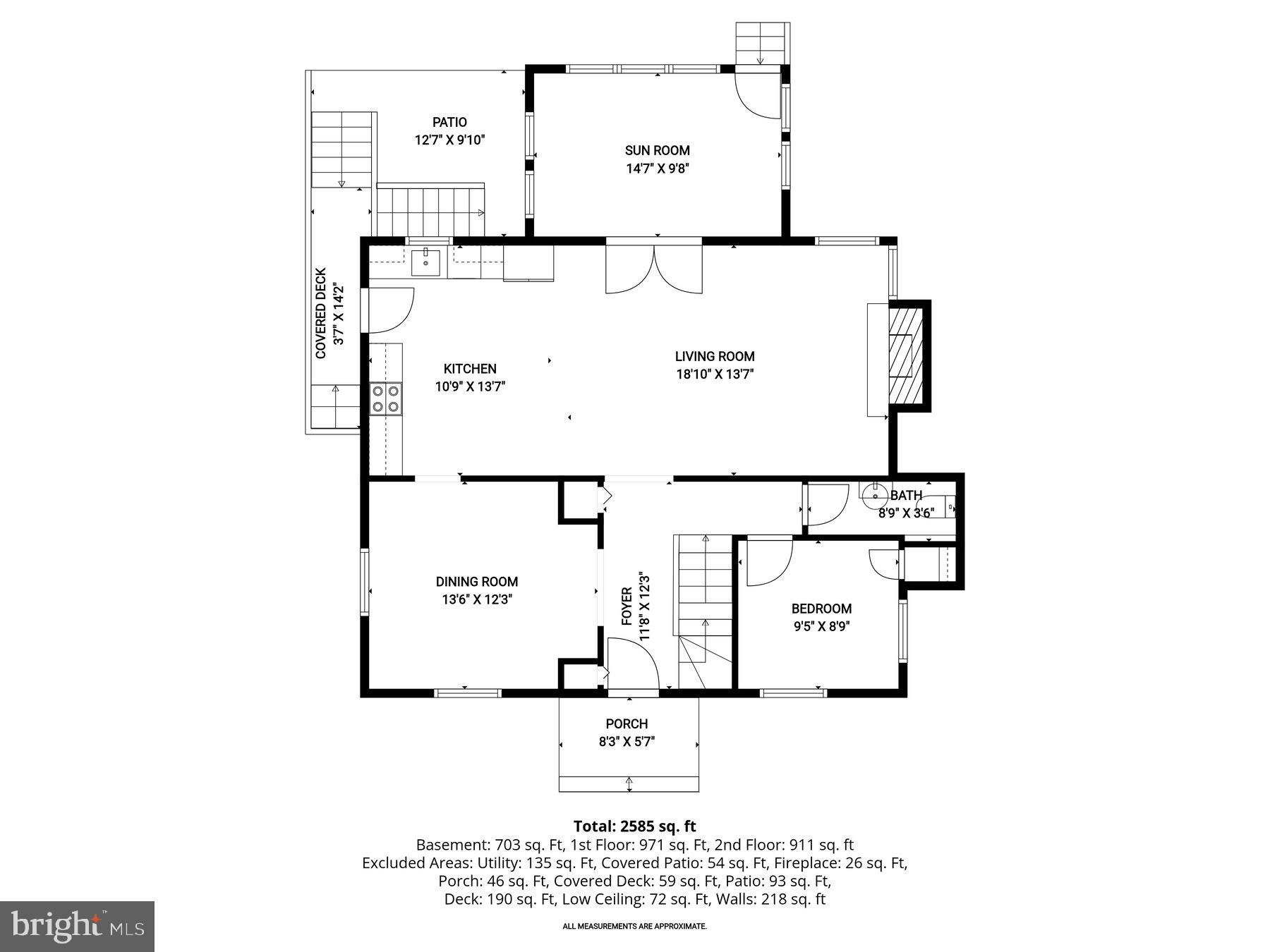 10318 Parkman Road Silver Spring, MD 20903 - Photo 40 of 42 Main level Floor plan