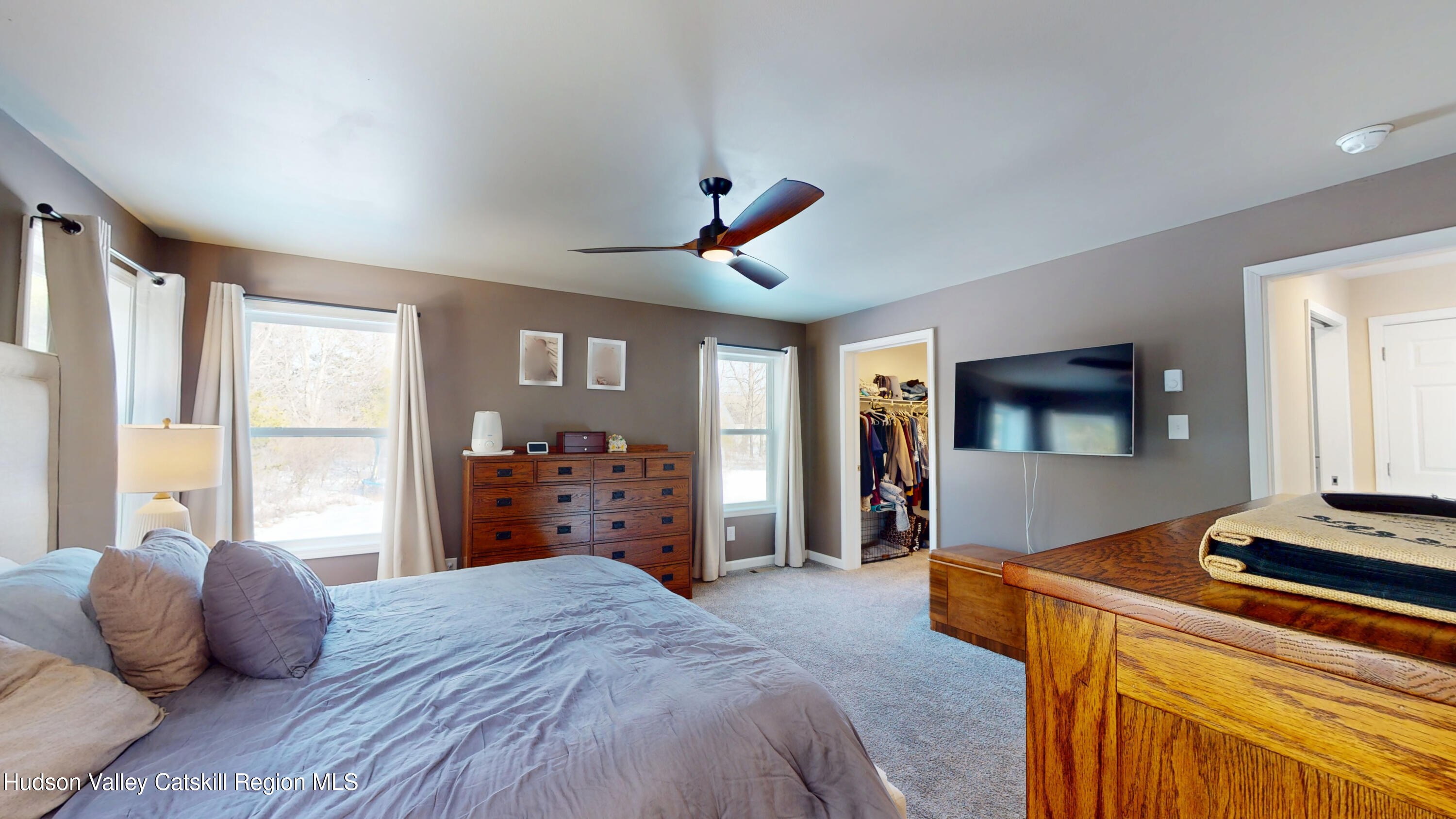 1608 Sleepy Hollow Road Athens, NY 12015 - Photo 26 of 46 a bedroom with furniture and window
