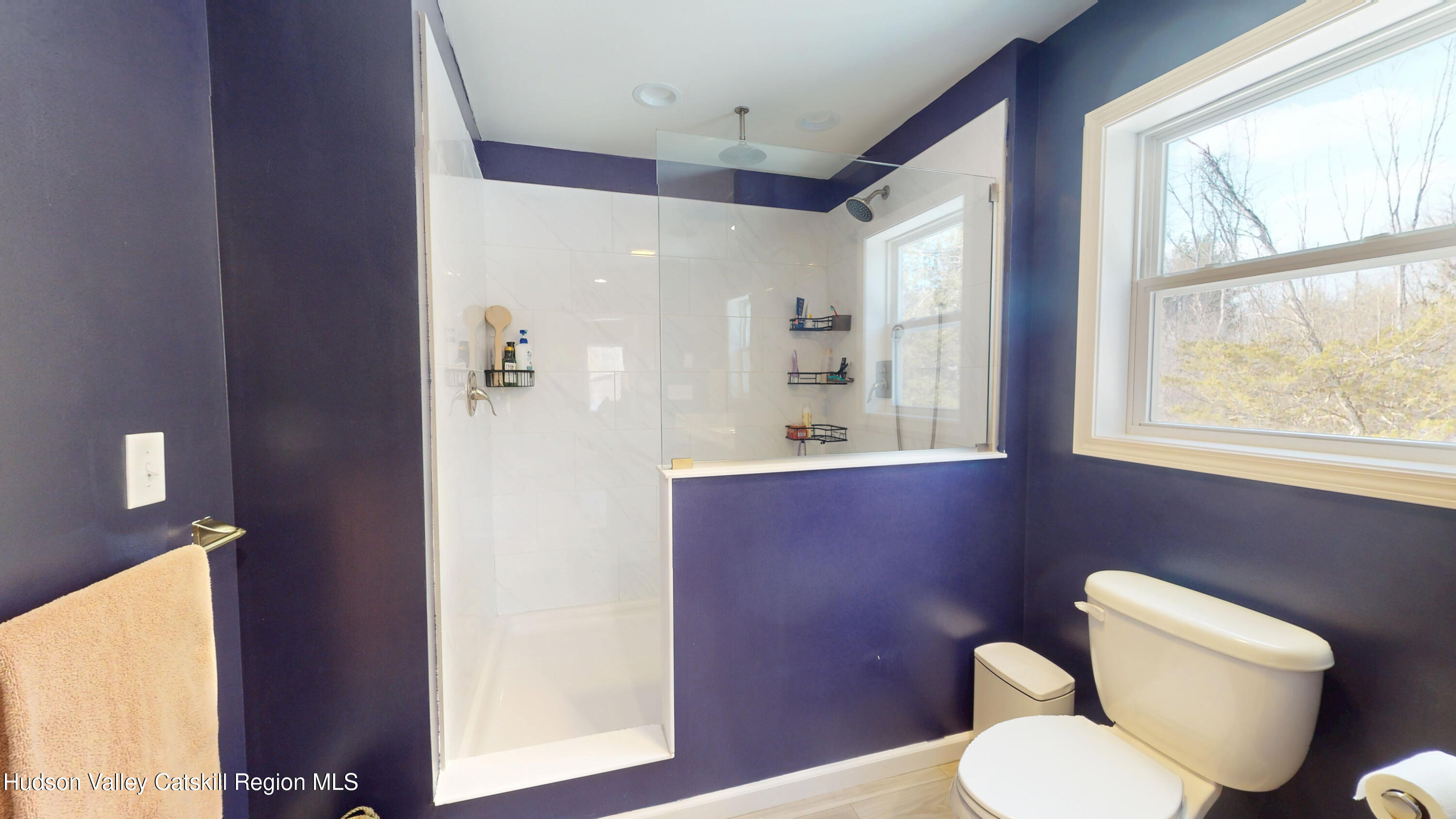 1608 Sleepy Hollow Road Athens, NY 12015 - Photo 30 of 46 a bathroom with a toilet sink and mirror