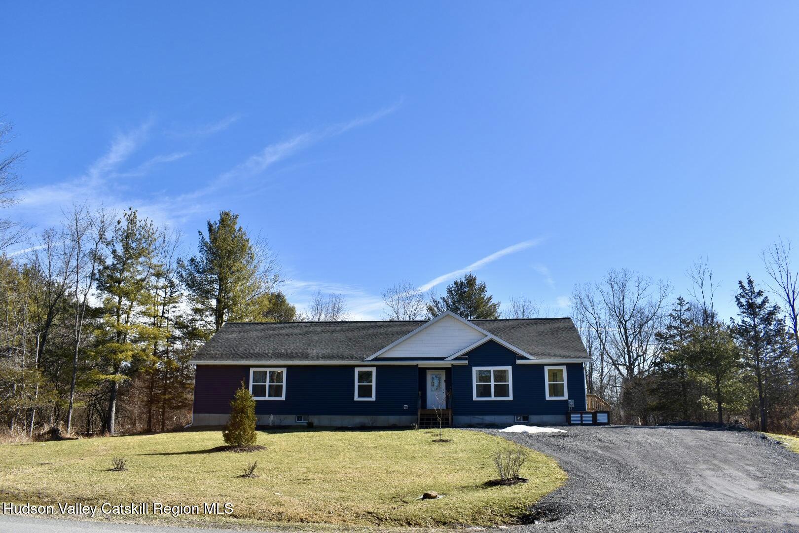1608 Sleepy Hollow Road Athens, NY 12015 - Photo 44 of 46 a front view of a house with a yard