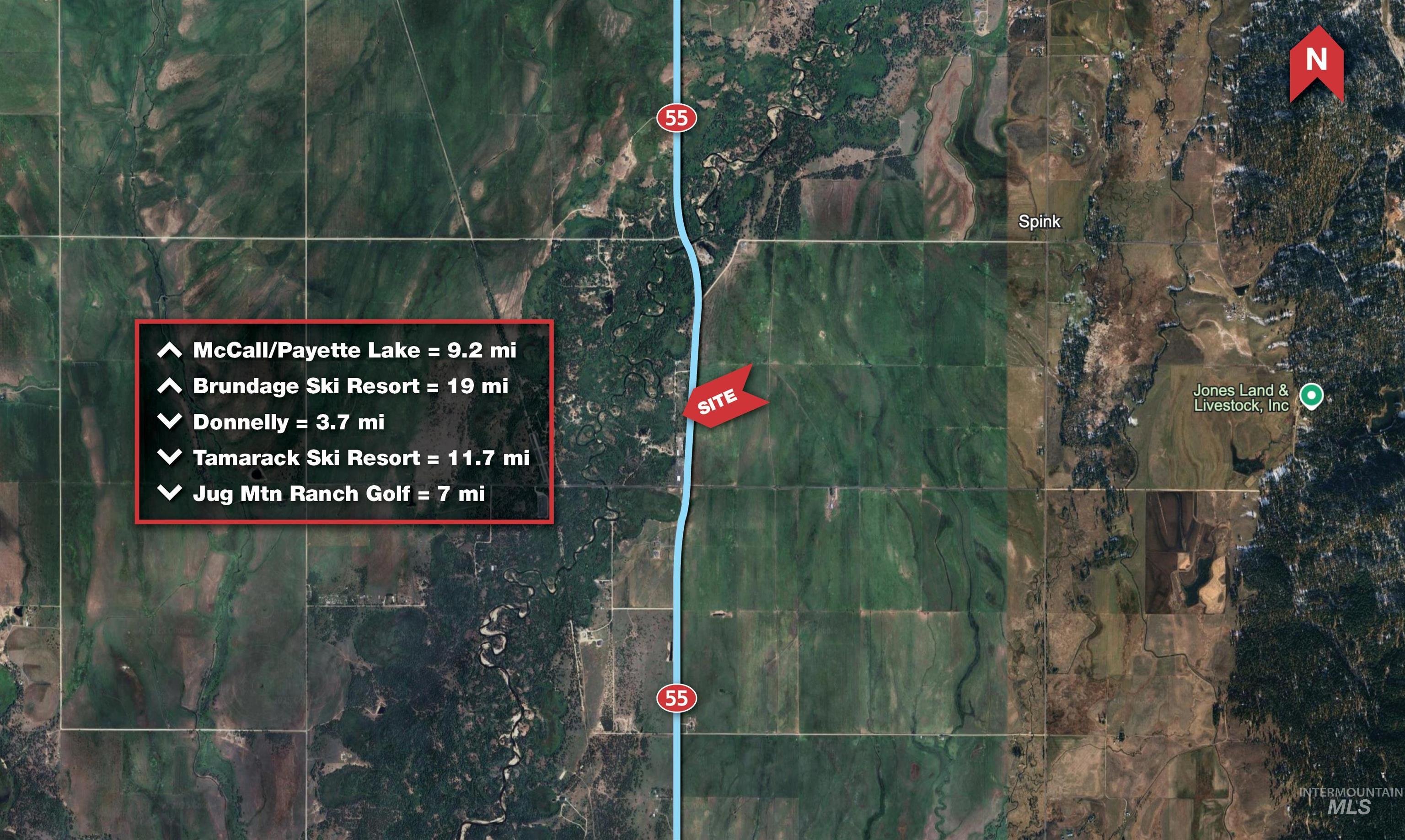 13480-tbd Gunsmoke Road McCall, ID 83638 - Photo 2 of 10 Map / location with property boundaries highlighted