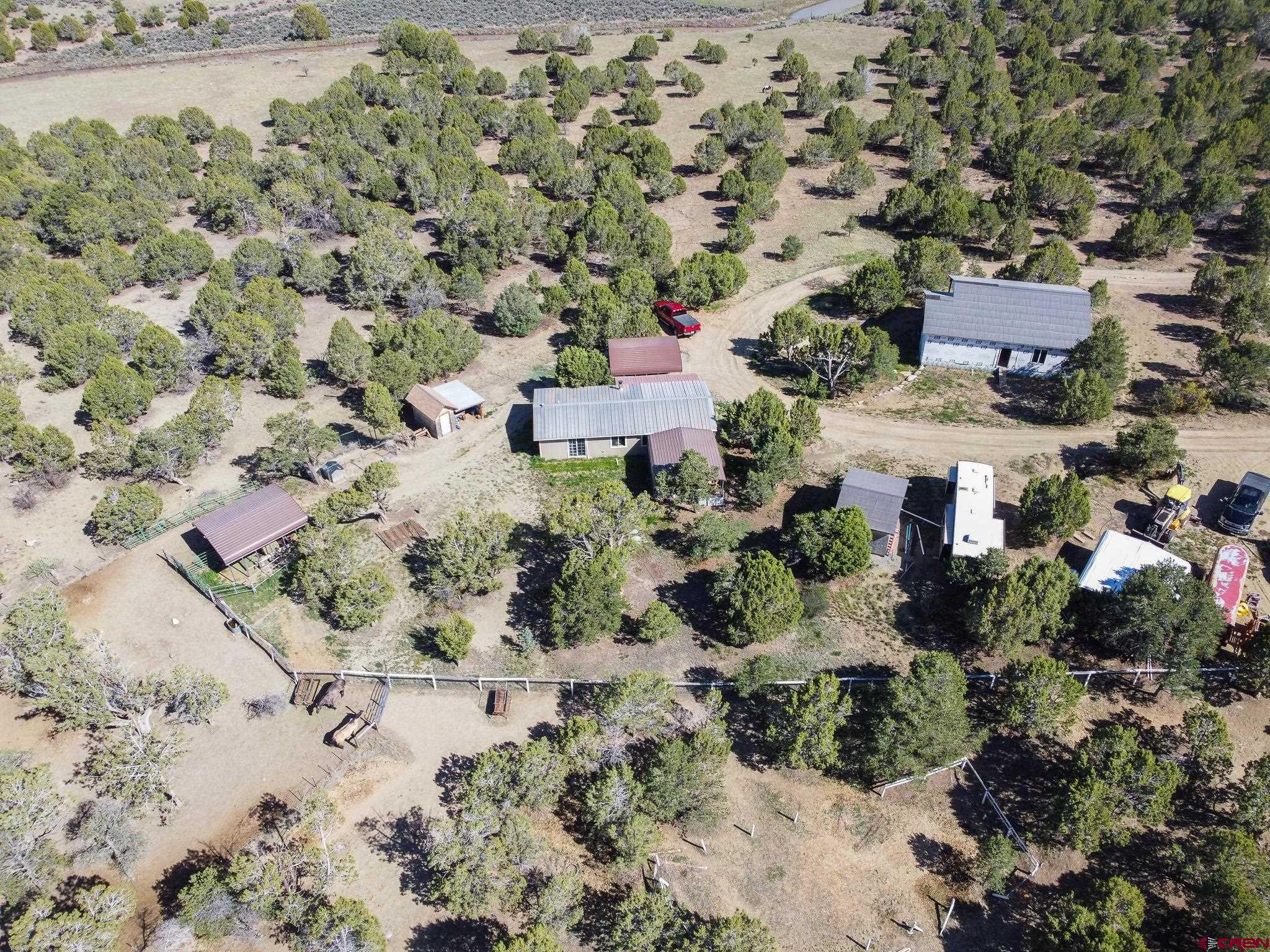 329 Payne Lane Ignacio, CO 81137 - Photo 30 of 45 an aerial view of residential houses with outdoor space