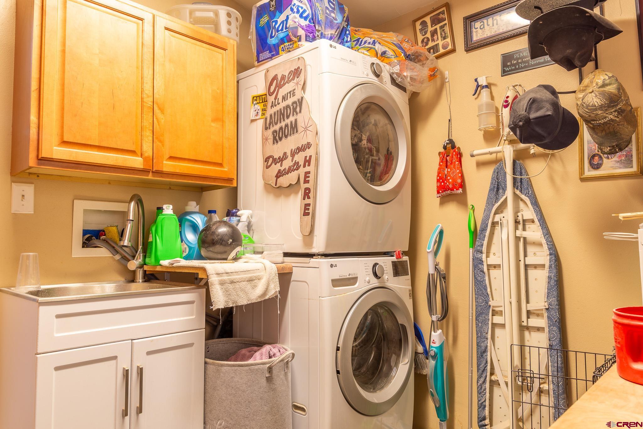 329 Payne Lane Ignacio, CO 81137 - Photo 8 of 45 a utility room with dryer and washer