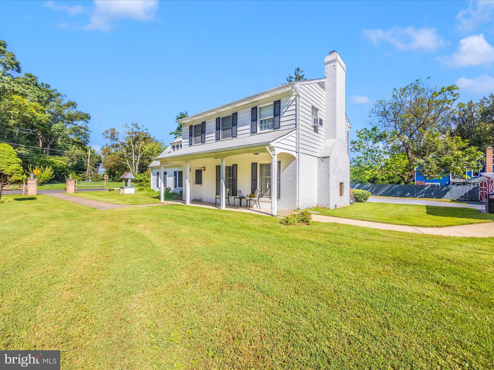 17515 Dr Bird Road Sandy Spring, MD 20860 - Photo 54 of 76 a view of a house with a swimming pool
